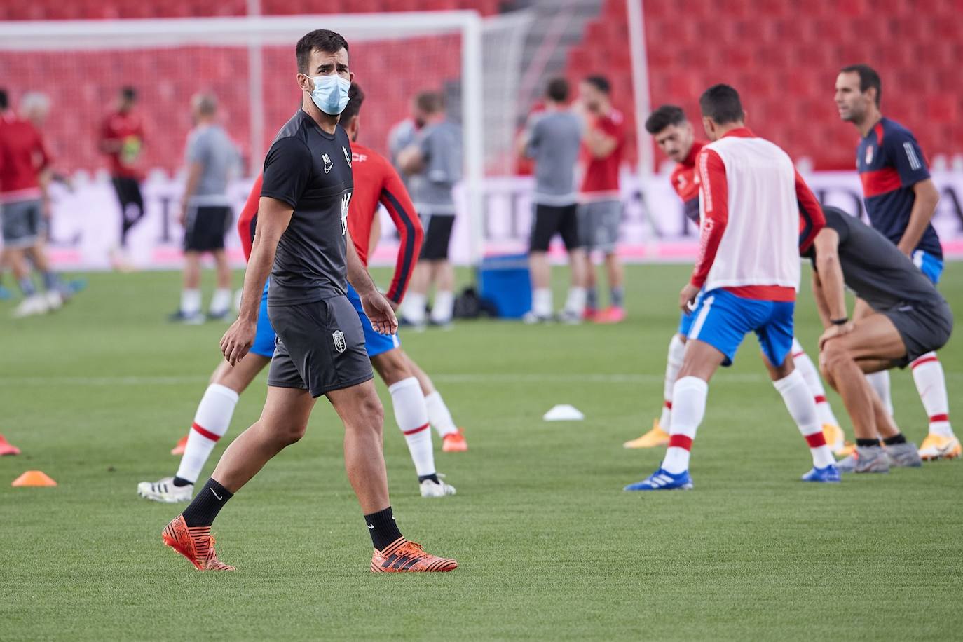 Fotos: Las mejores imágenes del Granada - Lokomotive Tbilisi