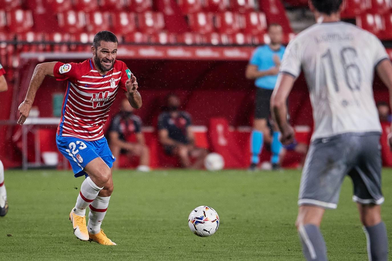 Fotos: Las mejores imágenes del Granada - Lokomotive Tbilisi