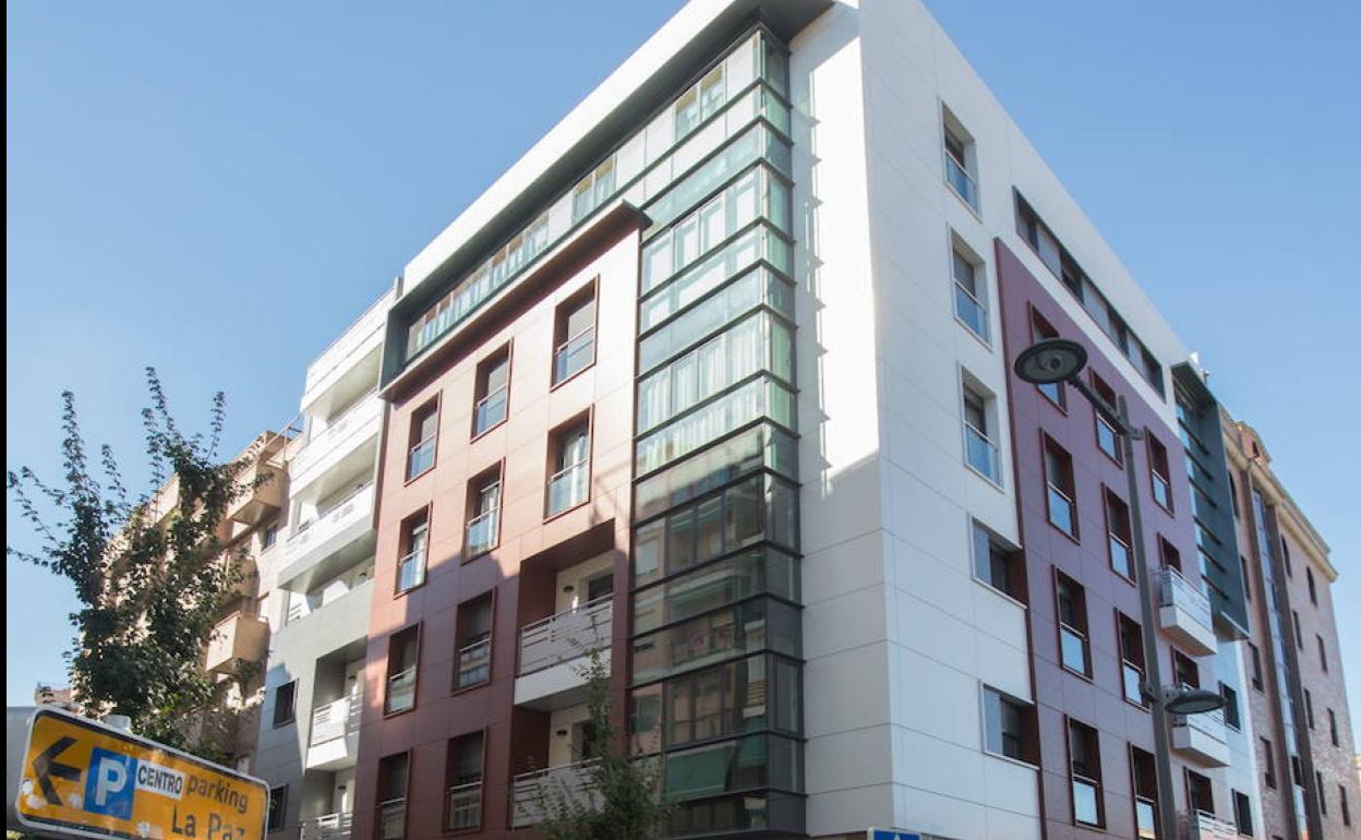 El polémico edificio.