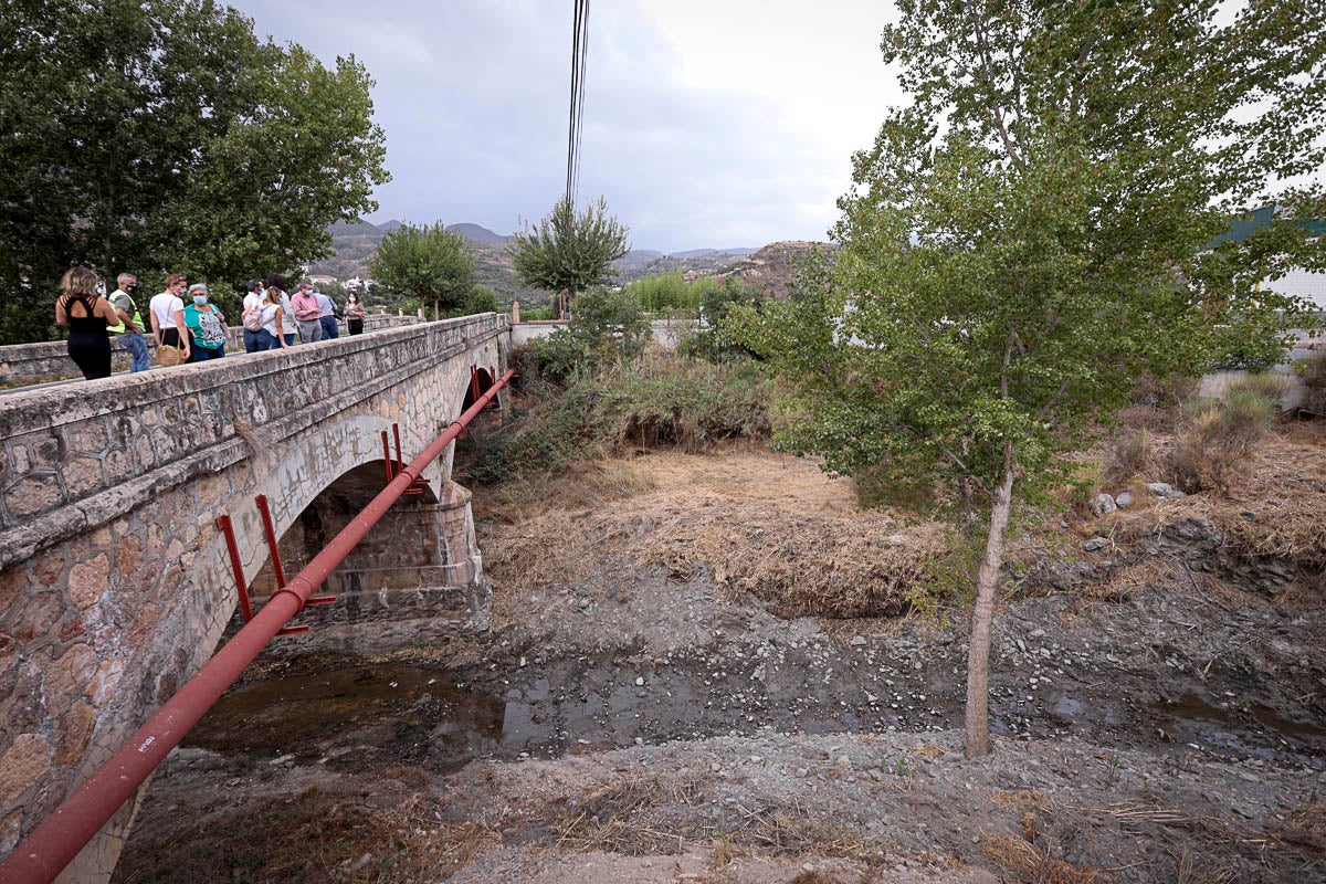 Limpieza de ramblas en la Costa