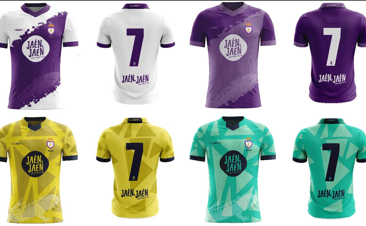 Las camisetas del Real Jaén lucirán el próximo curso la marca turística de Jaén 'Jaén, Jaén Auténtica'. 