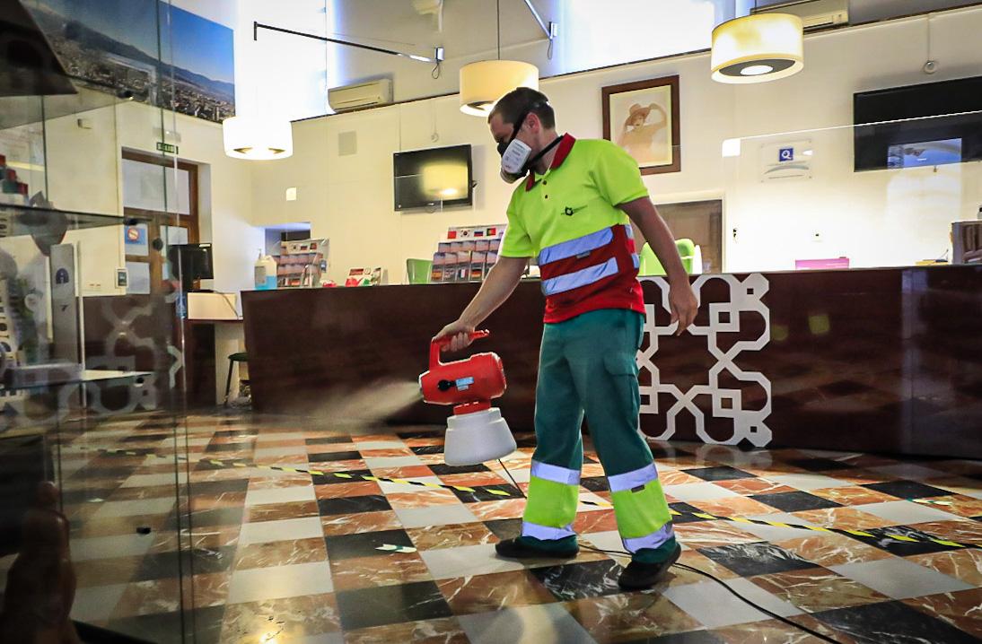 La casa consistorial de la Plaza del Carmen permanecerá cerrada al menos 24 horas