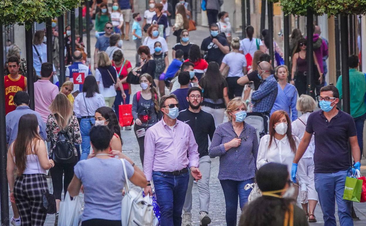 Ambiente granadino, en Mesones. 