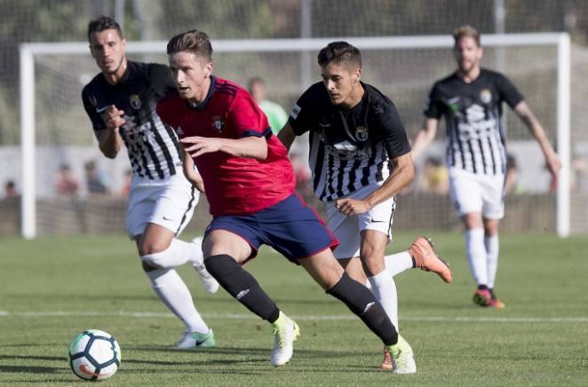 Olavide, en su etapa como jugador de Osasuna. 