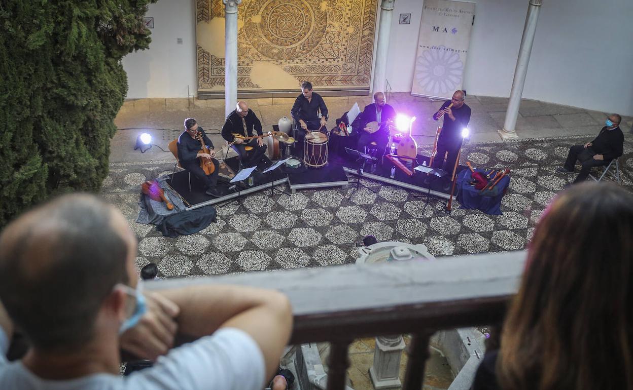 Un momento del concierto.