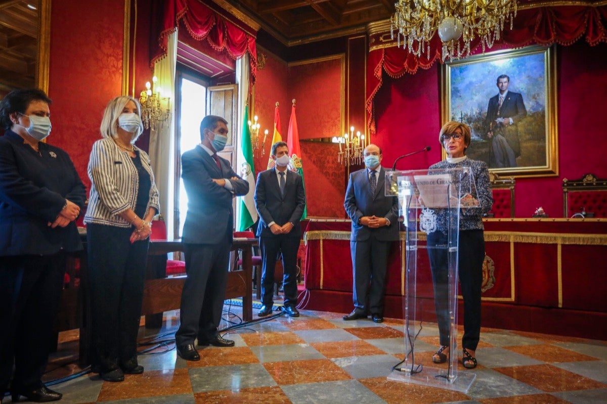 Fotos: Granada rinde hoemnaje a Luis Portero en el veinte aniversario de su asesinato