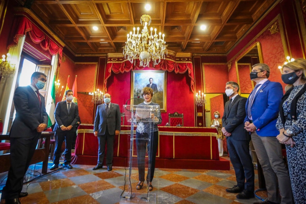 Fotos: Granada rinde hoemnaje a Luis Portero en el veinte aniversario de su asesinato