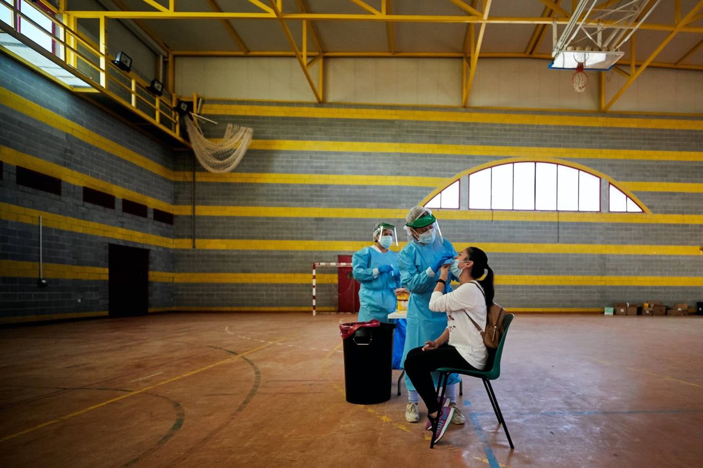 Un millar de vecinos de Alfacar, Zafarraya e Iznalloz participarán en el testeo de contagios