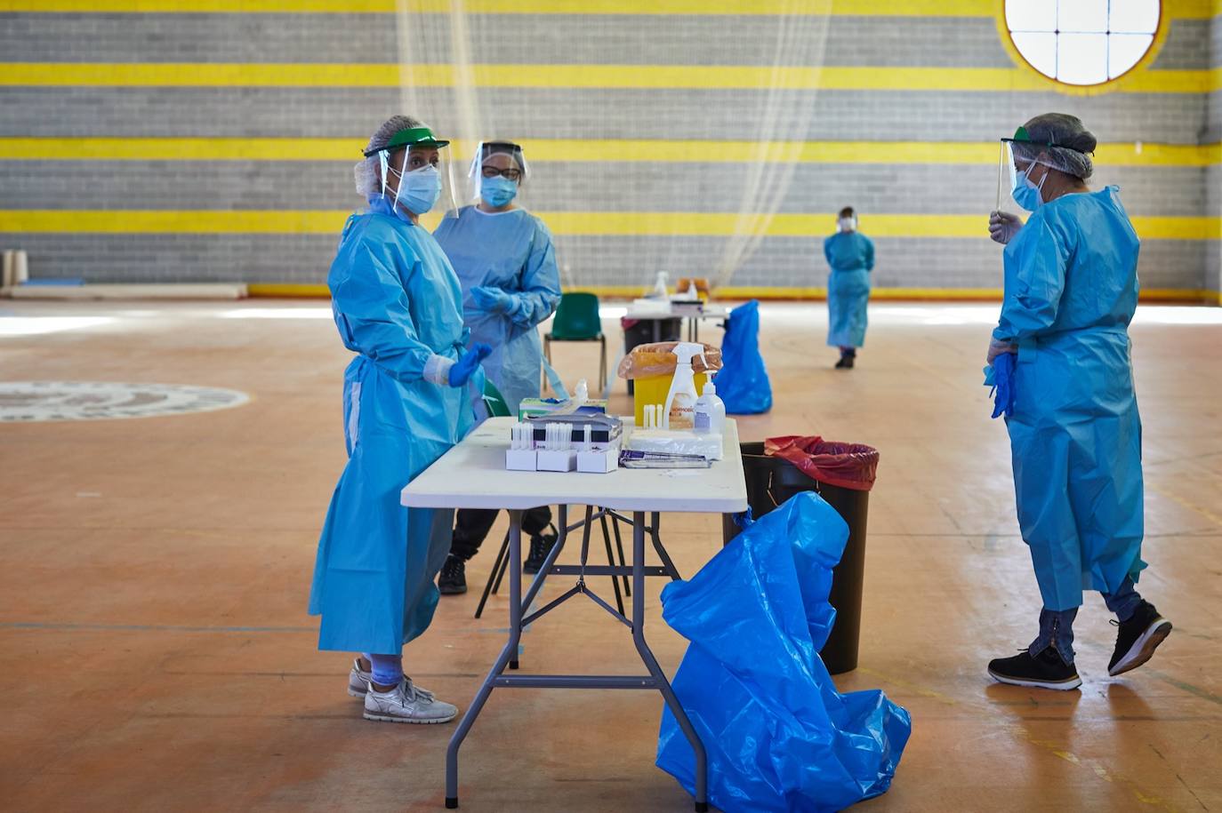 Un millar de vecinos de Alfacar, Zafarraya e Iznalloz participarán en el testeo de contagios