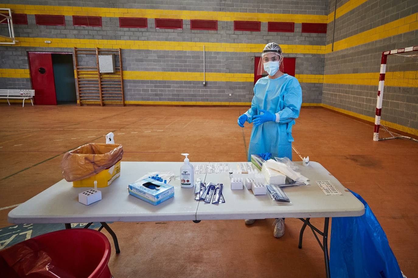 Un millar de vecinos de Alfacar, Zafarraya e Iznalloz participarán en el testeo de contagios