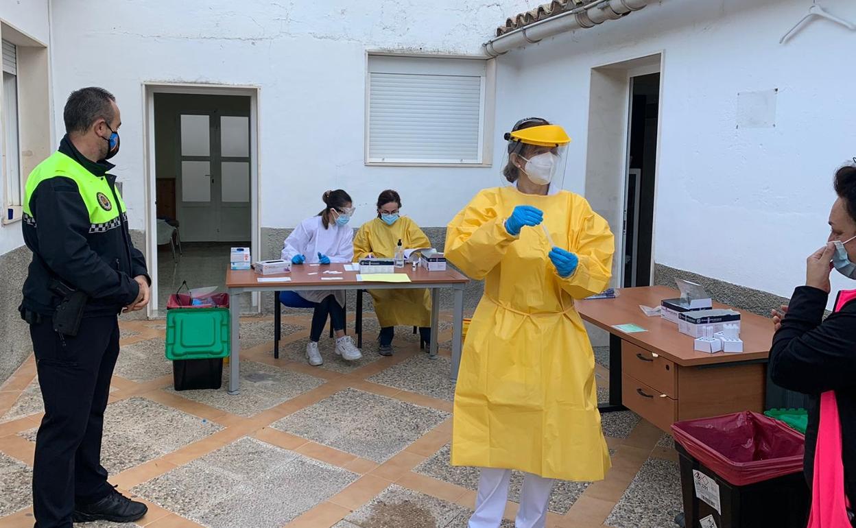 Los test de Santo Tomé se están realizando en el centro de salud.