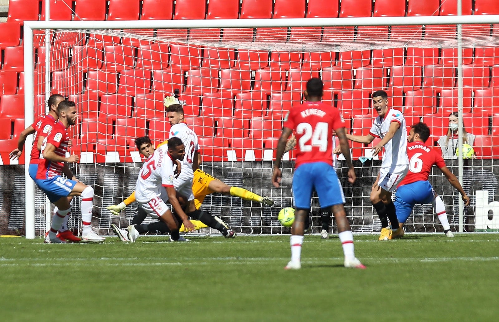 El Granada-Sevilla- en imágenes