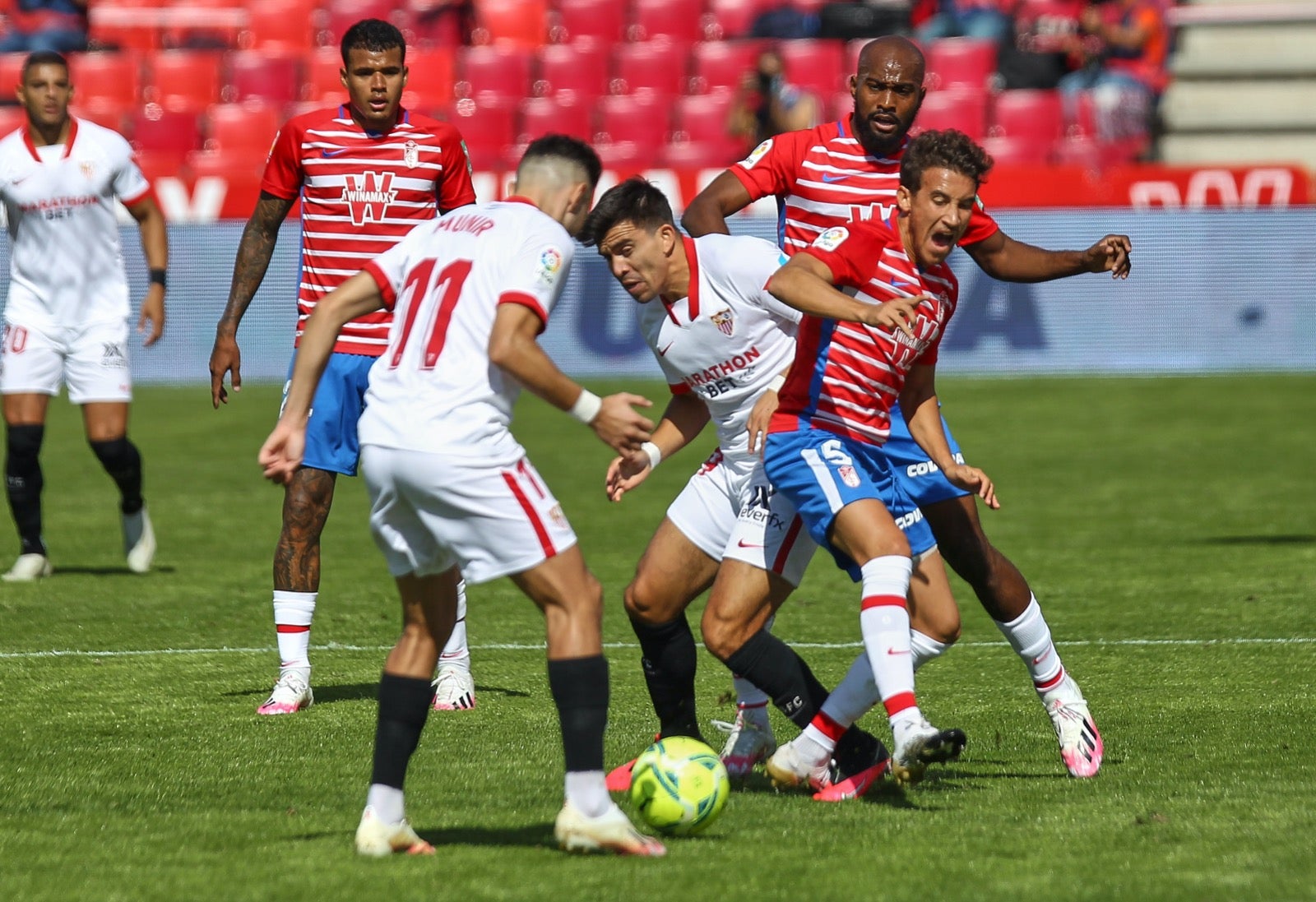 El Granada-Sevilla- en imágenes