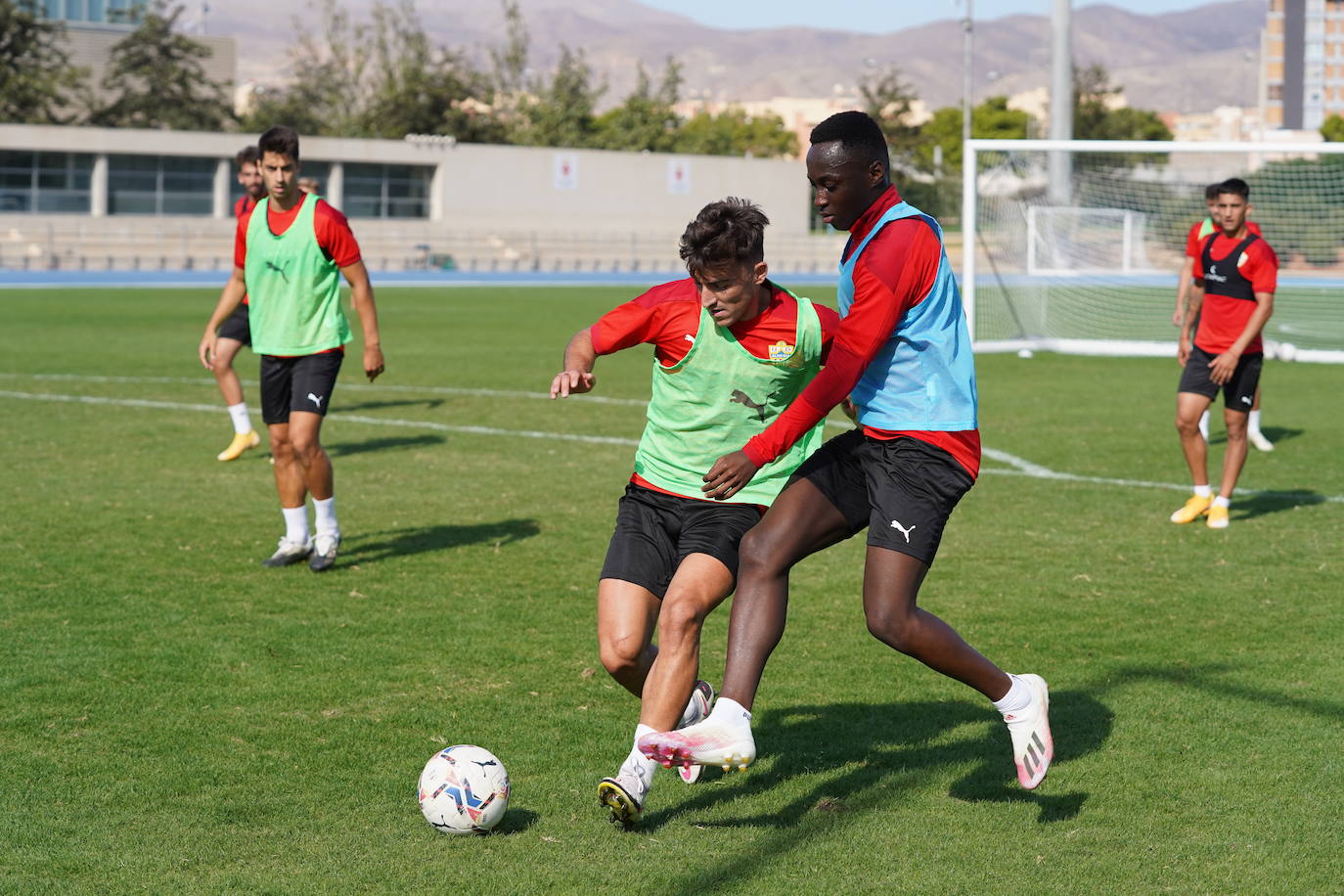 Enbtrenamiento del equipo rojiblanco este lunes