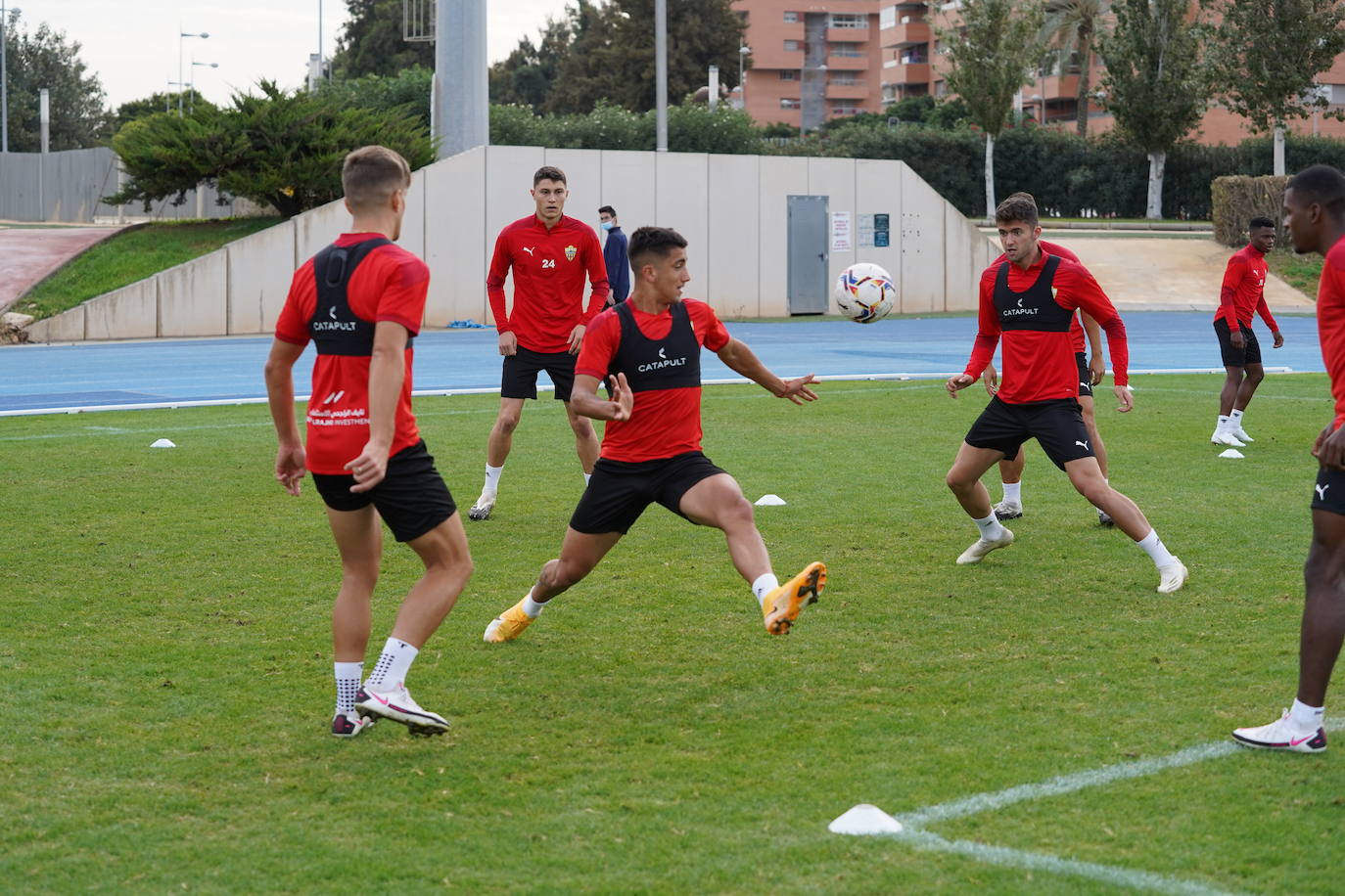 Fotos: La UD Almería quiere ir en serio ante el Cartagena