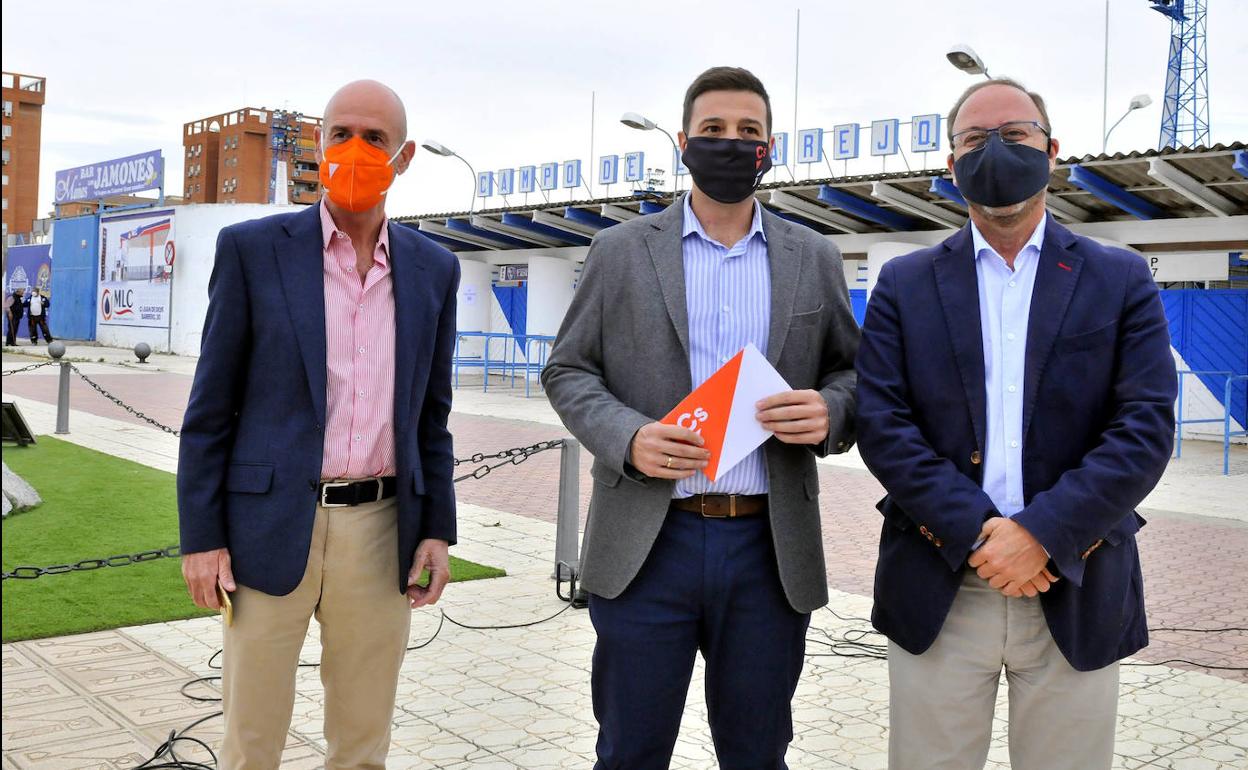 Pedro Cintero, Ildefonso Ruiz y José Alberto Utrera. 