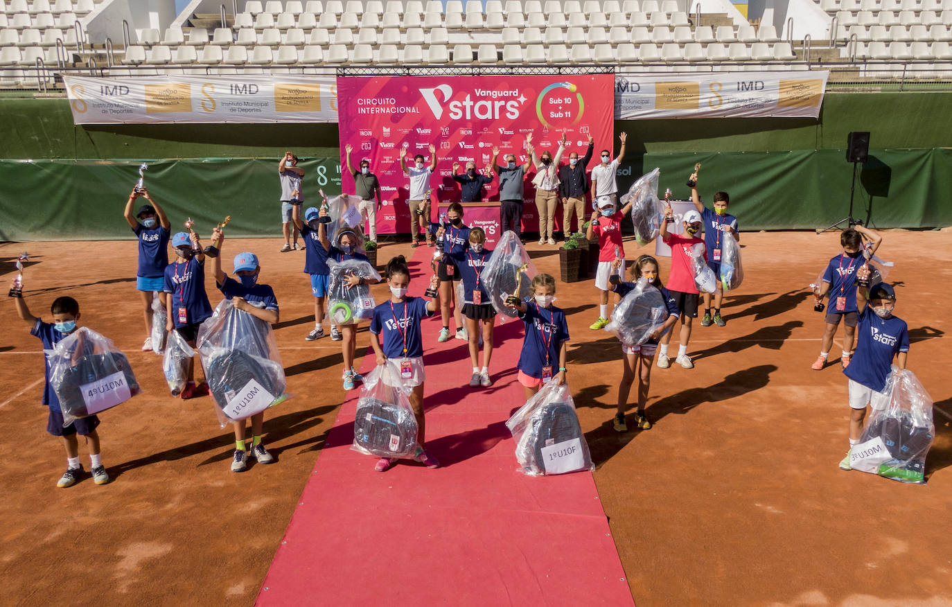 El tenis almeriense destacó en el Vanguard Stars celebrado en Sevilla. 