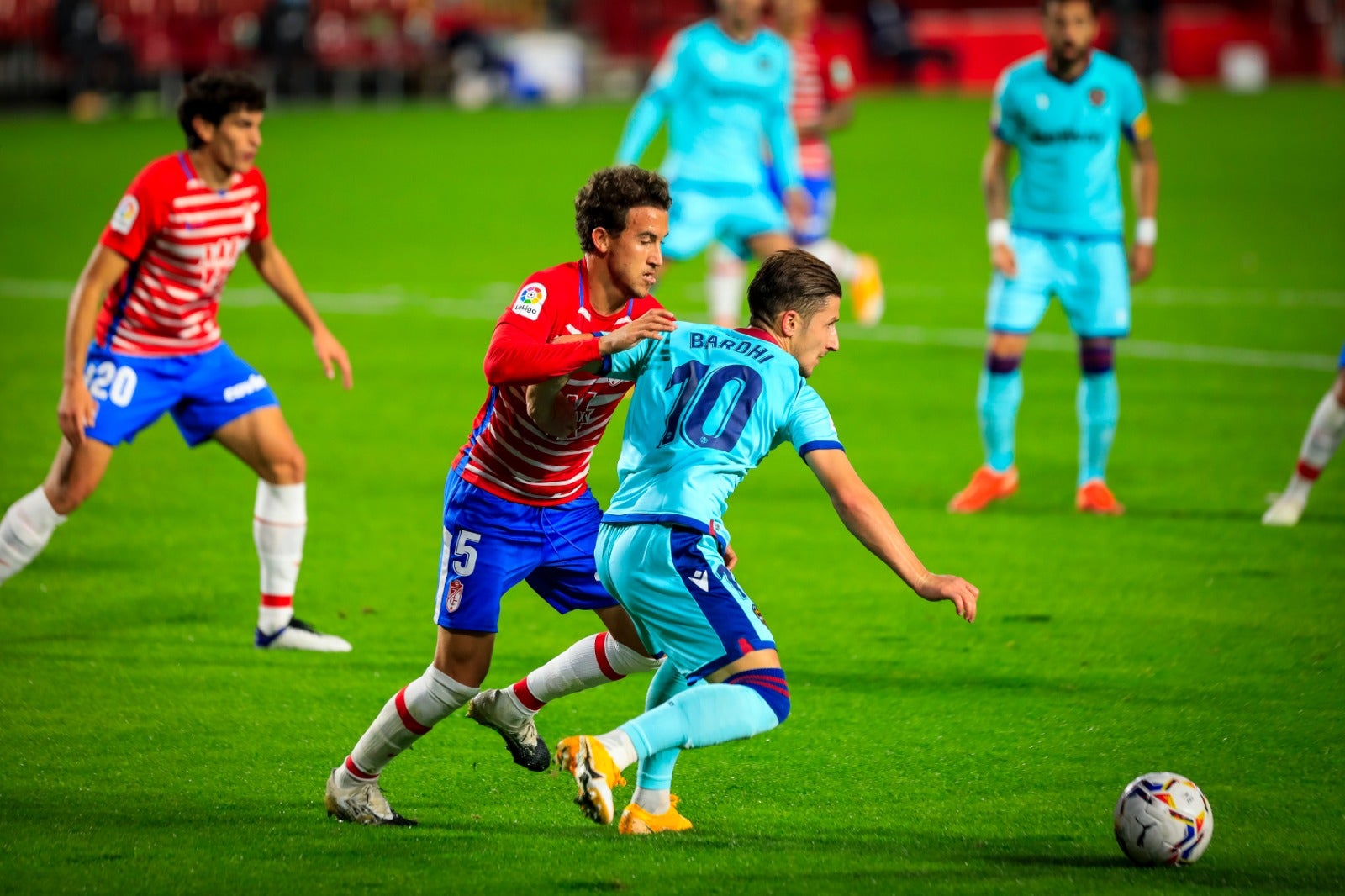 Revive en imágenes el encuentro entre rojiblancos y granotas