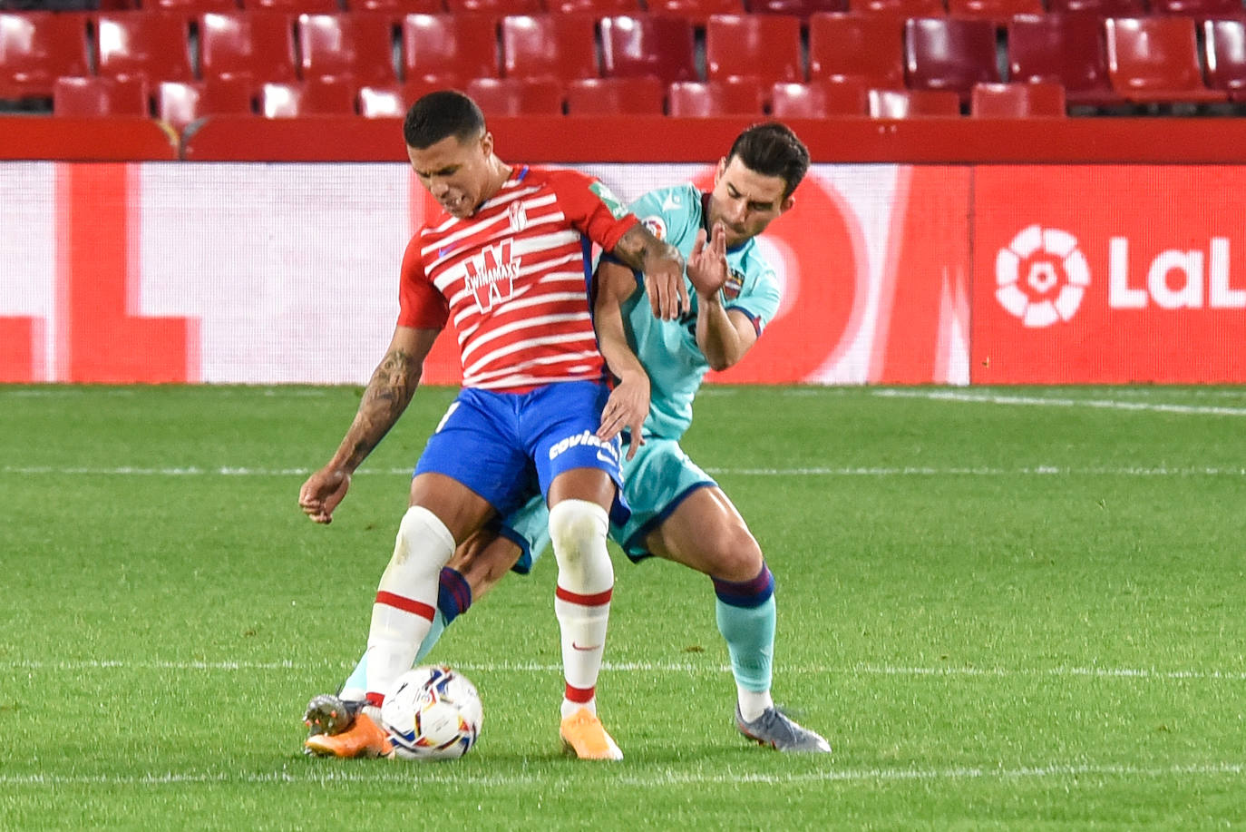 Revive en imágenes el encuentro entre rojiblancos y granotas