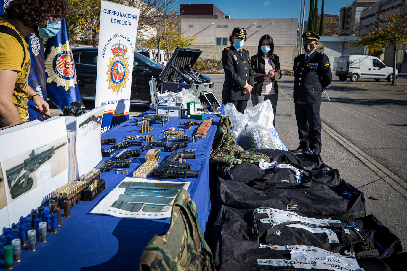 Policía Nacional asesta un duro golpe a uno de los clanes más activos de la capital granadina dedicados a la marihuana