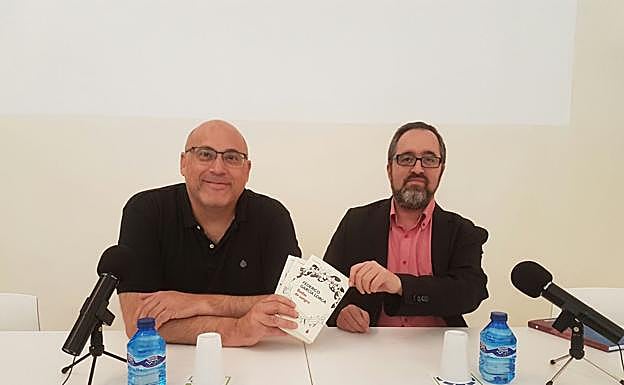 Jesús Ortega y Víctor Fernández, autores del prólogo del volumen.