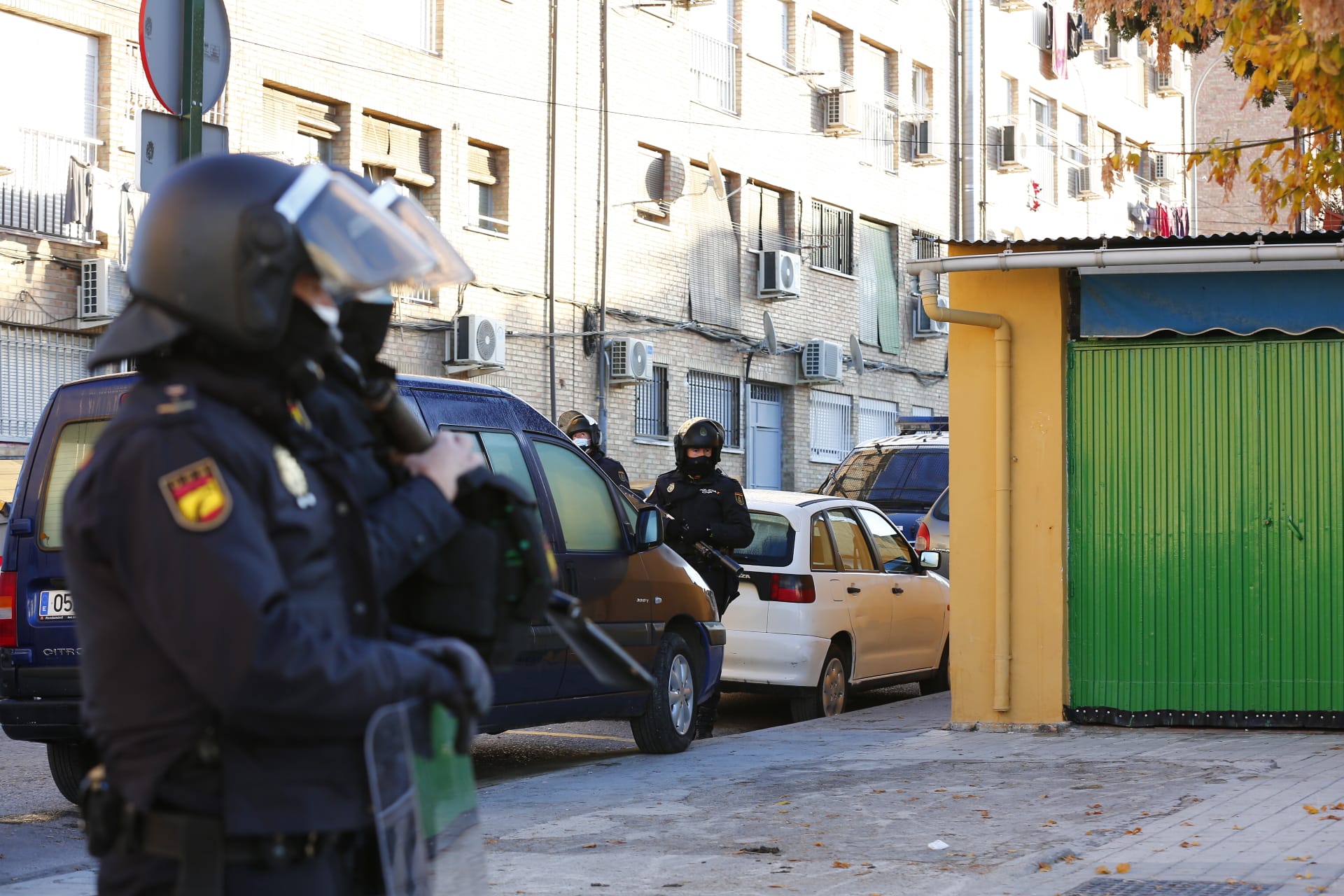 Los efectivos de dicha operación pertenecen a grupos y unidades especializadas de Policía Judicial y Seguridad Ciudadana