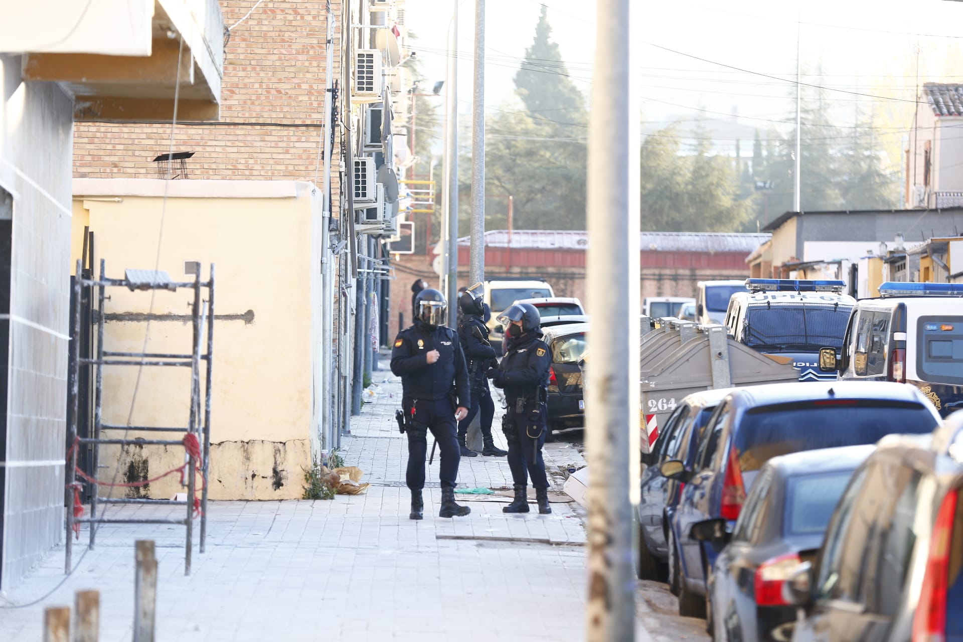 Los efectivos de dicha operación pertenecen a grupos y unidades especializadas de Policía Judicial y Seguridad Ciudadana