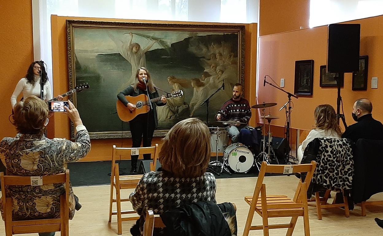 Actuación en el Museo Provincial de Jaén. 