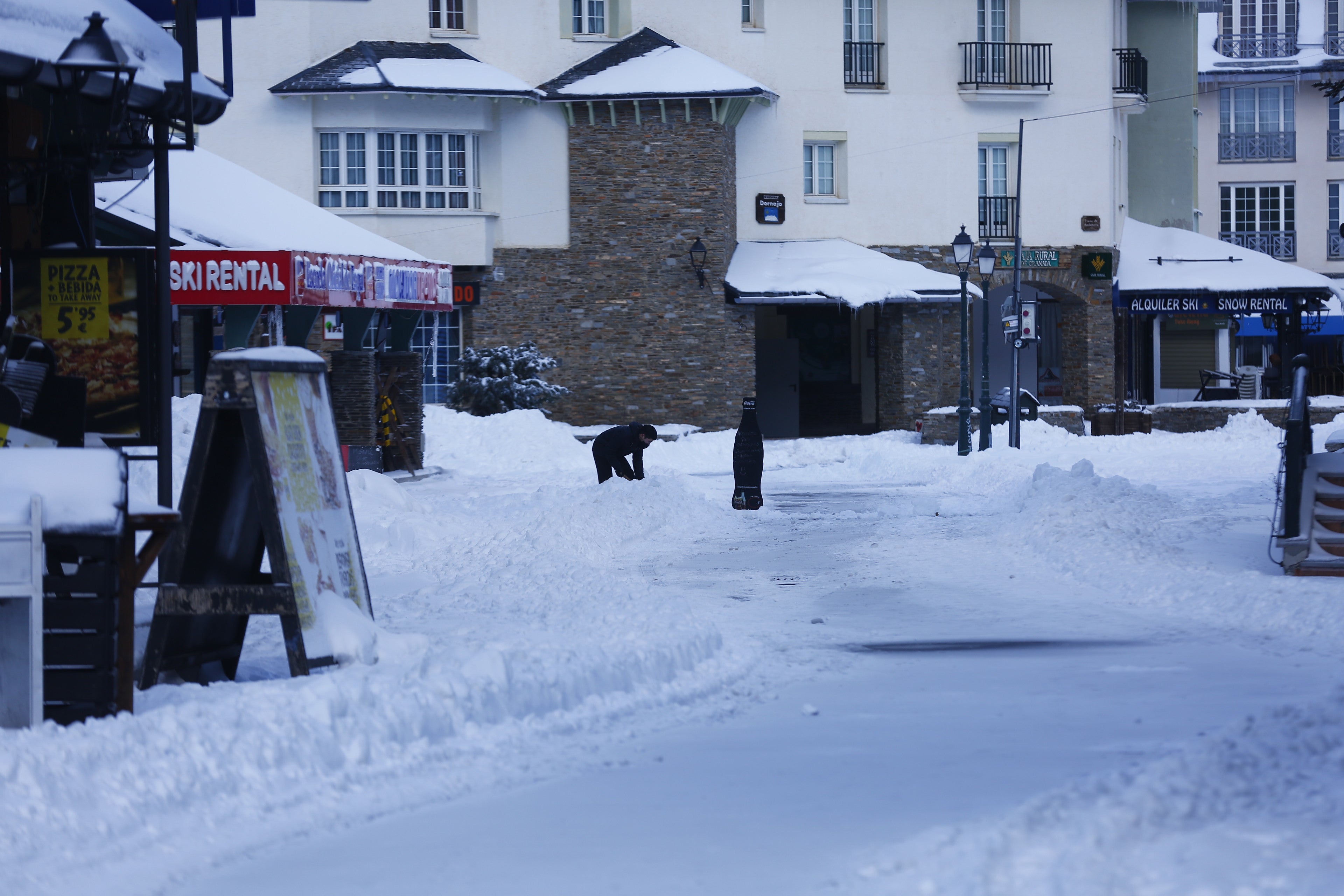 Fotos: Así amanece Sierra Nevada tras las últimas nevadas