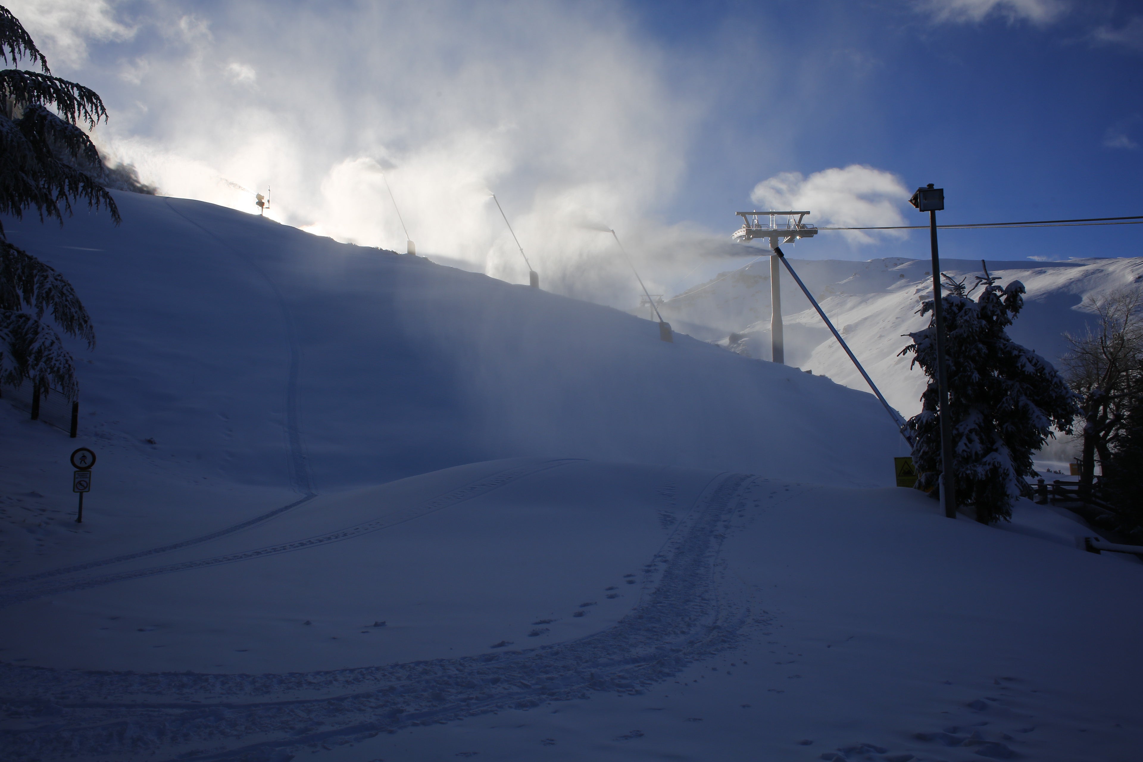 Fotos: Así amanece Sierra Nevada tras las últimas nevadas