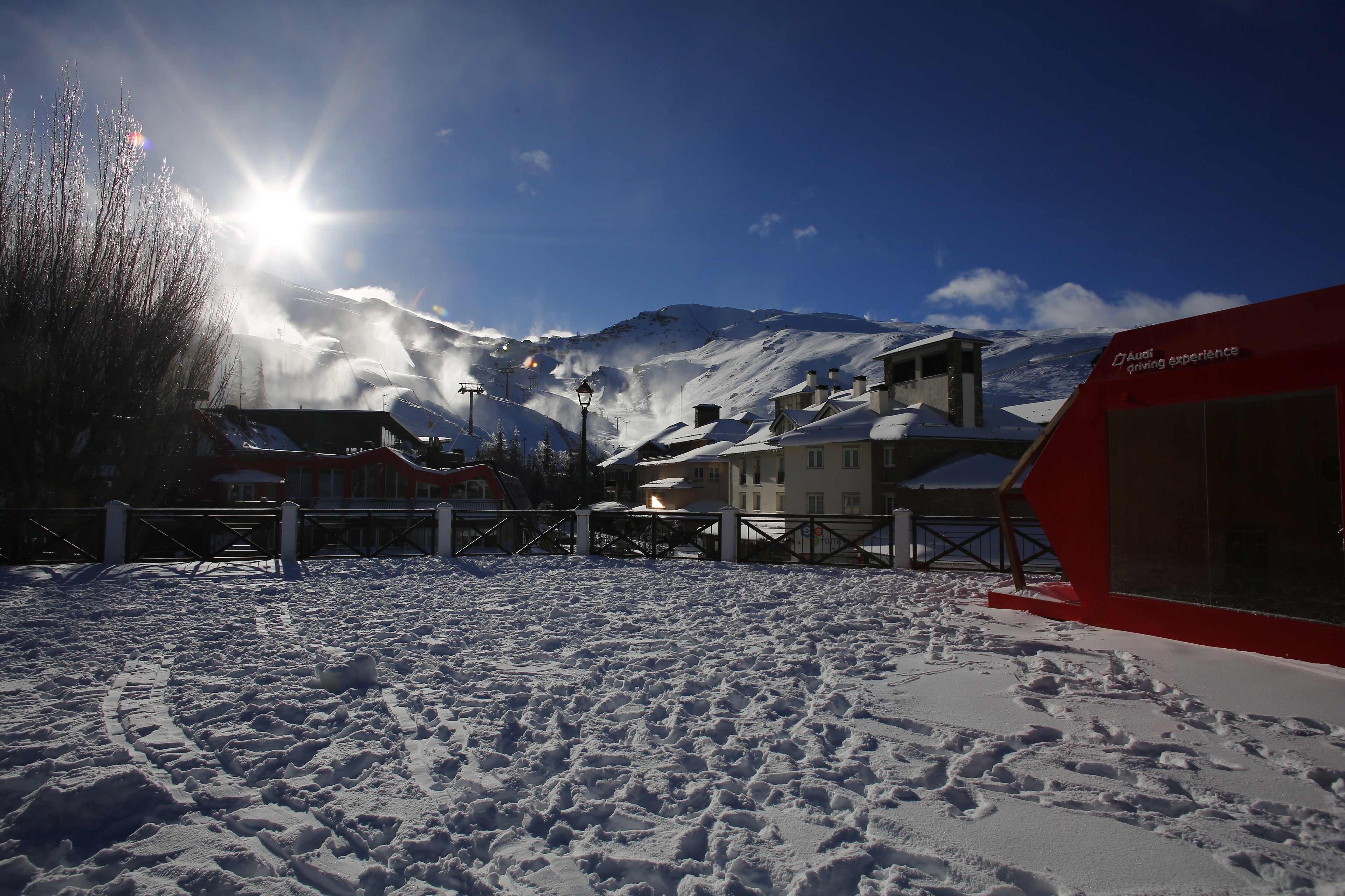 Fotos: Así amanece Sierra Nevada tras las últimas nevadas