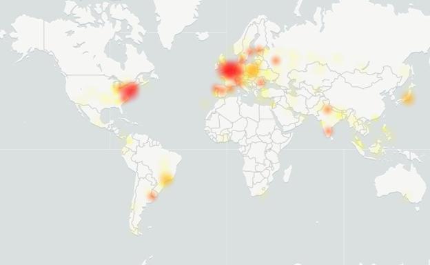 Imagen principal - Mapa fallos Google.