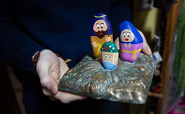 Belén que entragará la Asociación de Amigos del Belén a los distinguidos con el Petra. 