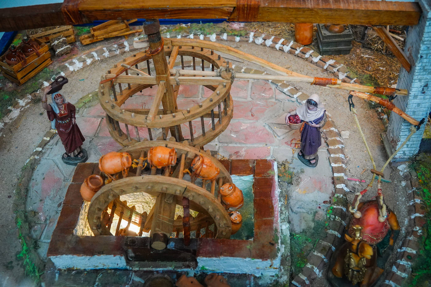 Fotos: Así es el belén repartido por las casas de Víznar