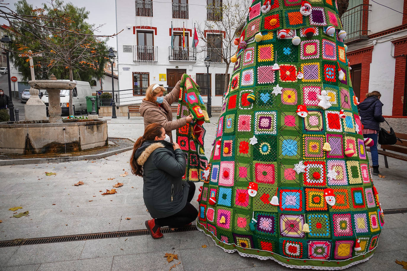 Fotos: Así es el belén repartido por las casas de Víznar