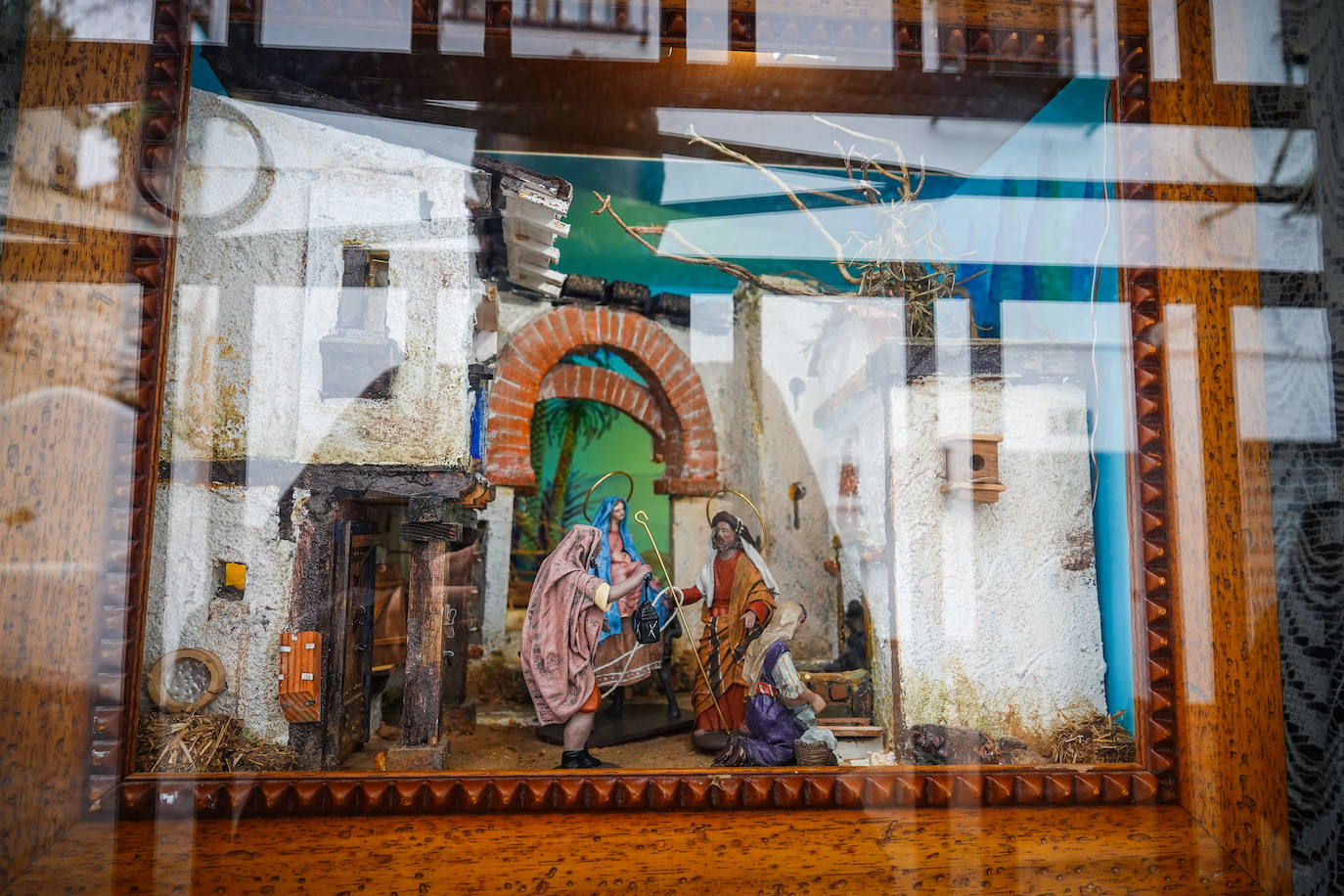 Fotos: Así es el belén repartido por las casas de Víznar