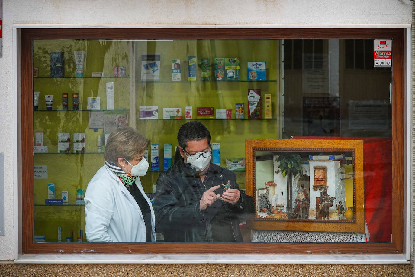 Fotos: Así es el belén repartido por las casas de Víznar