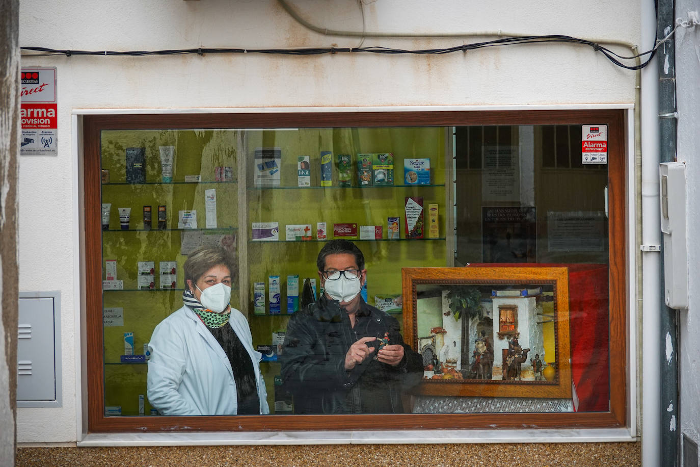 Fotos: Así es el belén repartido por las casas de Víznar