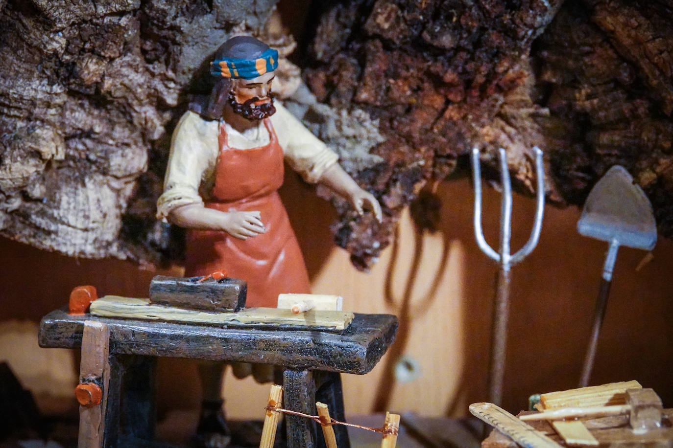 Fotos: Así es el belén repartido por las casas de Víznar