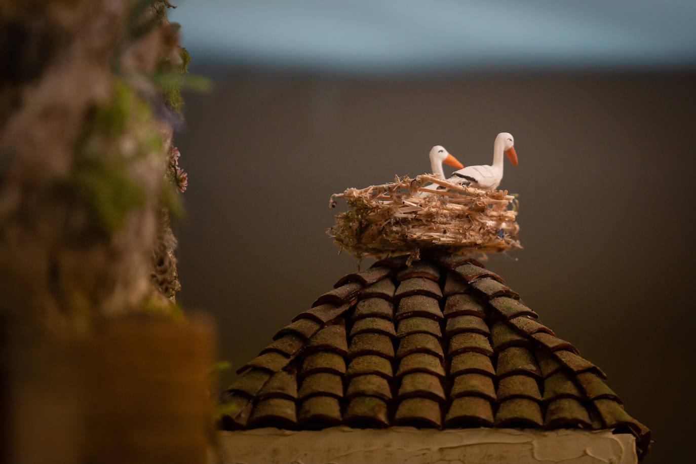 Uno de los tres palacios del belén de la Federación de Caseteros. 