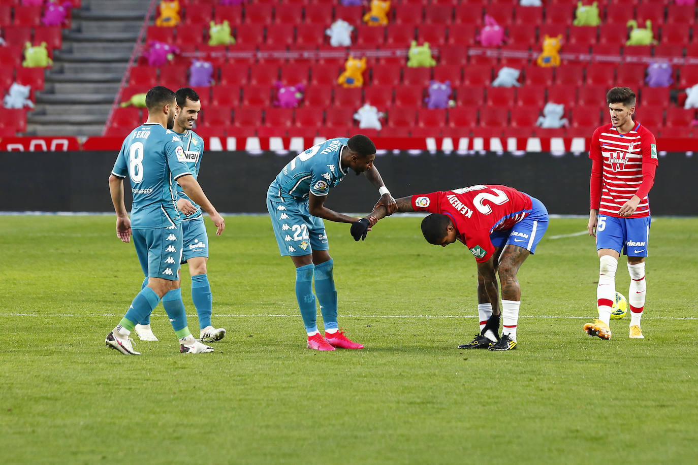 Estas son las mejores imágenes del partido disputado en el coliseo rojiblanco