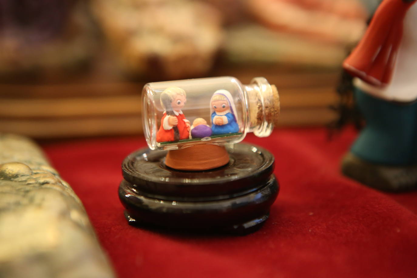 La familia Uribe Ruiz tiene una impresionante colección de belenes. 