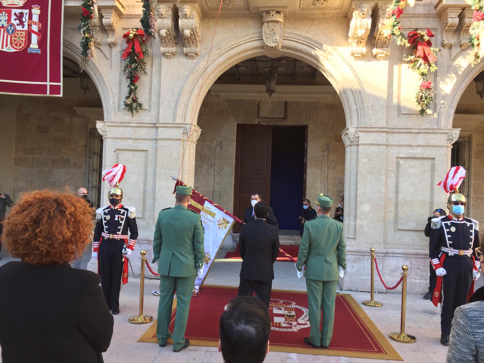 Actos del Día de la Toma en Almería marcados por la pandemia