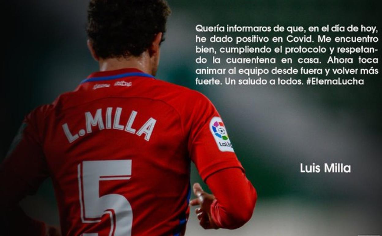 Granada CF | Luis Milla, positivo por coronavirus
