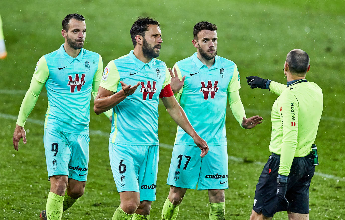 El Granada se bate con el Eibar y el frío en tierras guipuzcoanas.