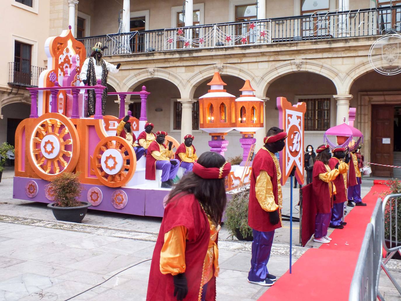 Saludo de Baltasar en Guadix