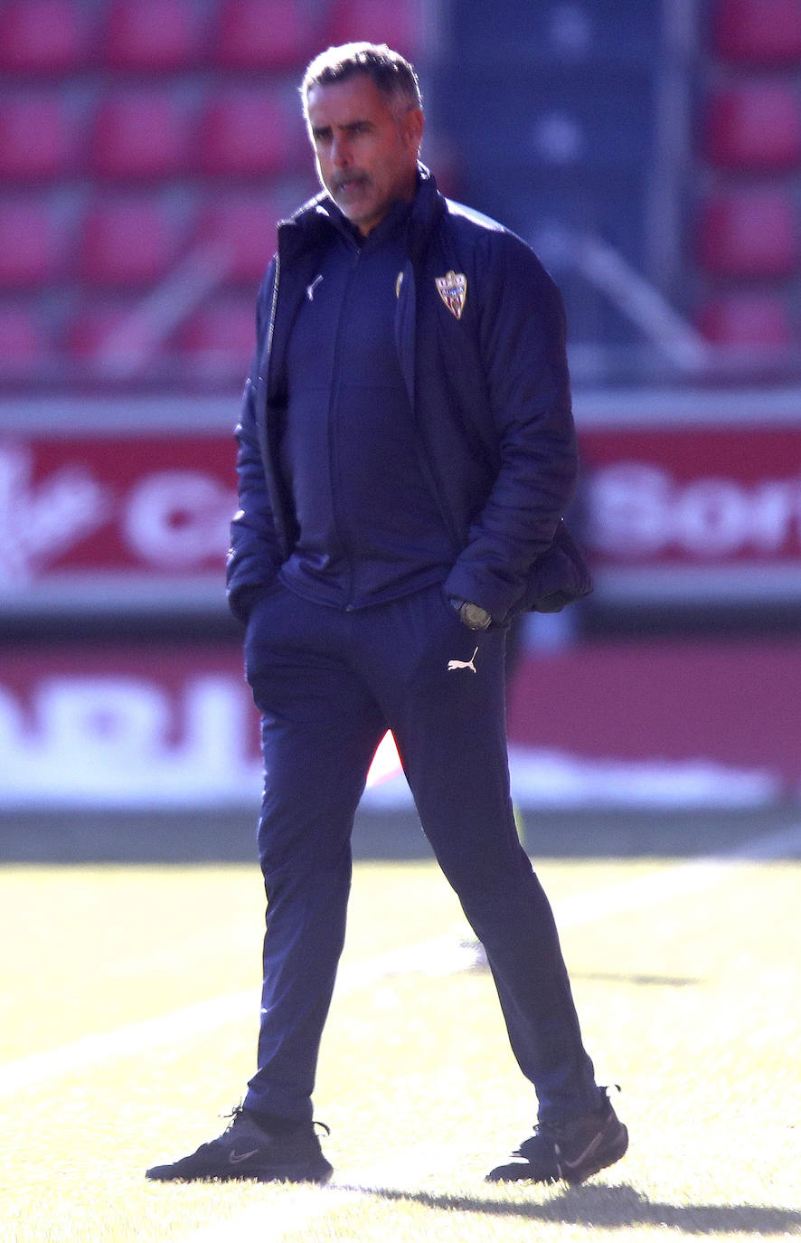 José Gomes, sincero, dejó claro que el Numancia mereció más. 