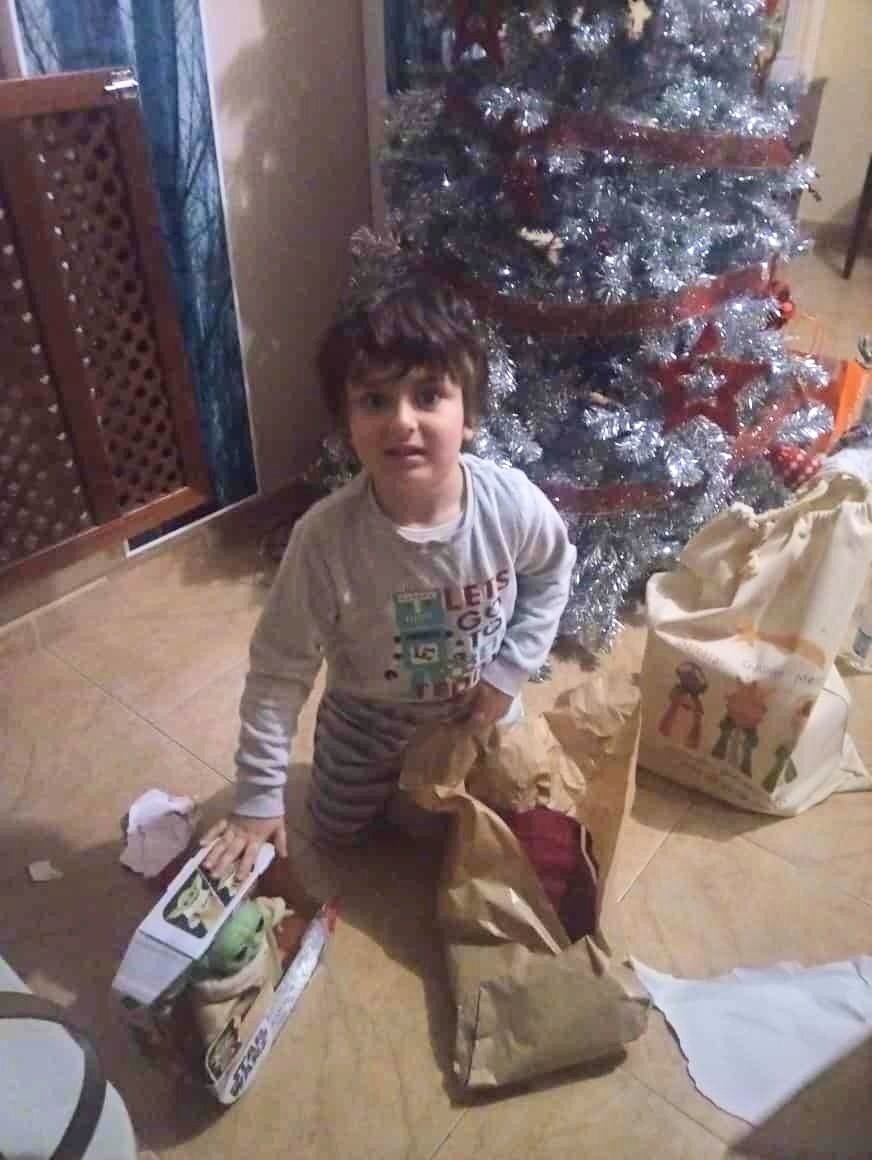 Los más pequeños viven el día de Reyes con sus nuevos juguetes