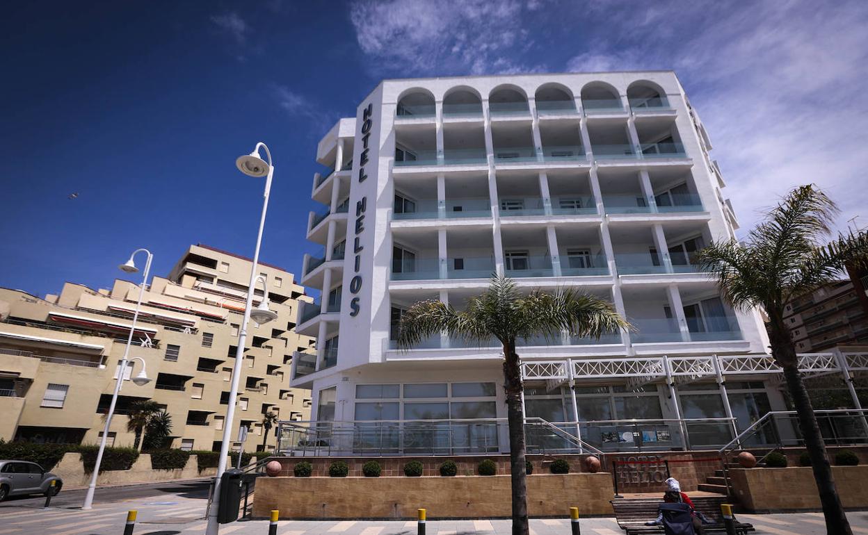El hotel Helios espera recuperar al menos un 30% de su clientela habitual en el próximo otoño.