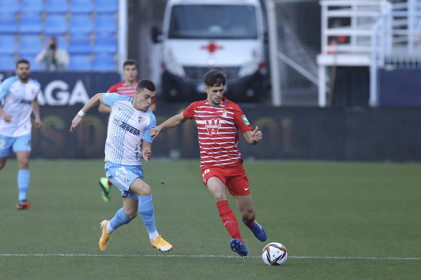 Las mejores imágenes del Málaga-Granada en La Rosaleda
